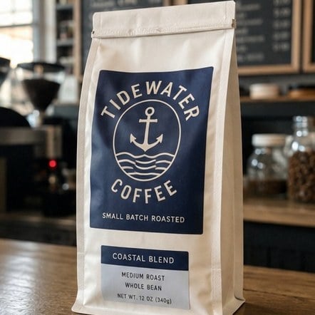 Branded labels with logo